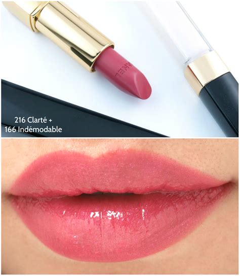 chanel lipgloss 166